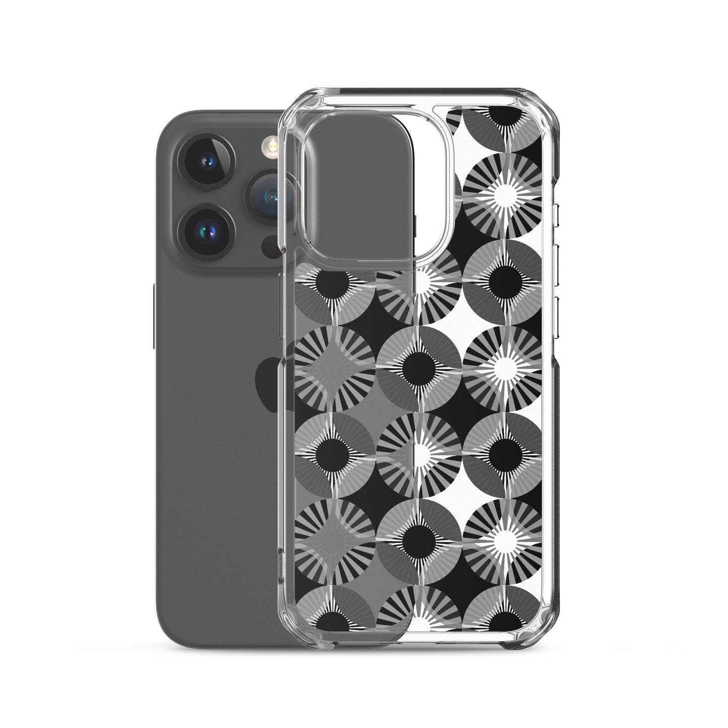 Graphic Hoops Clear Case for iPhone®