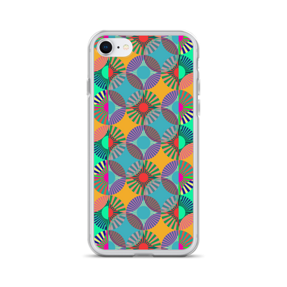 Pop Art Hoops Clear Case for iPhone®