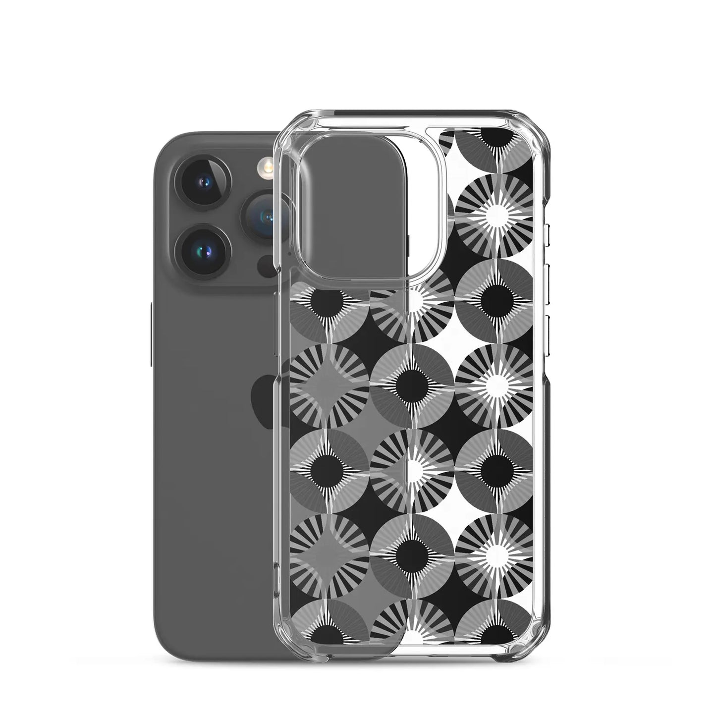 Graphic Hoops Clear Case for iPhone®