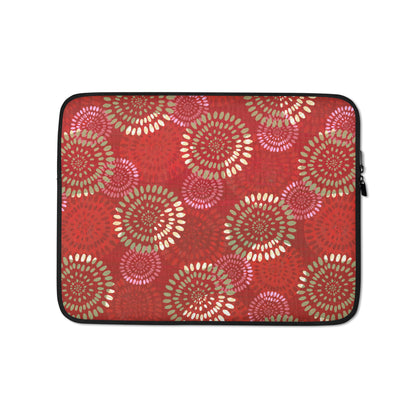 Carnival Dahlia Rose Laptop Sleeve